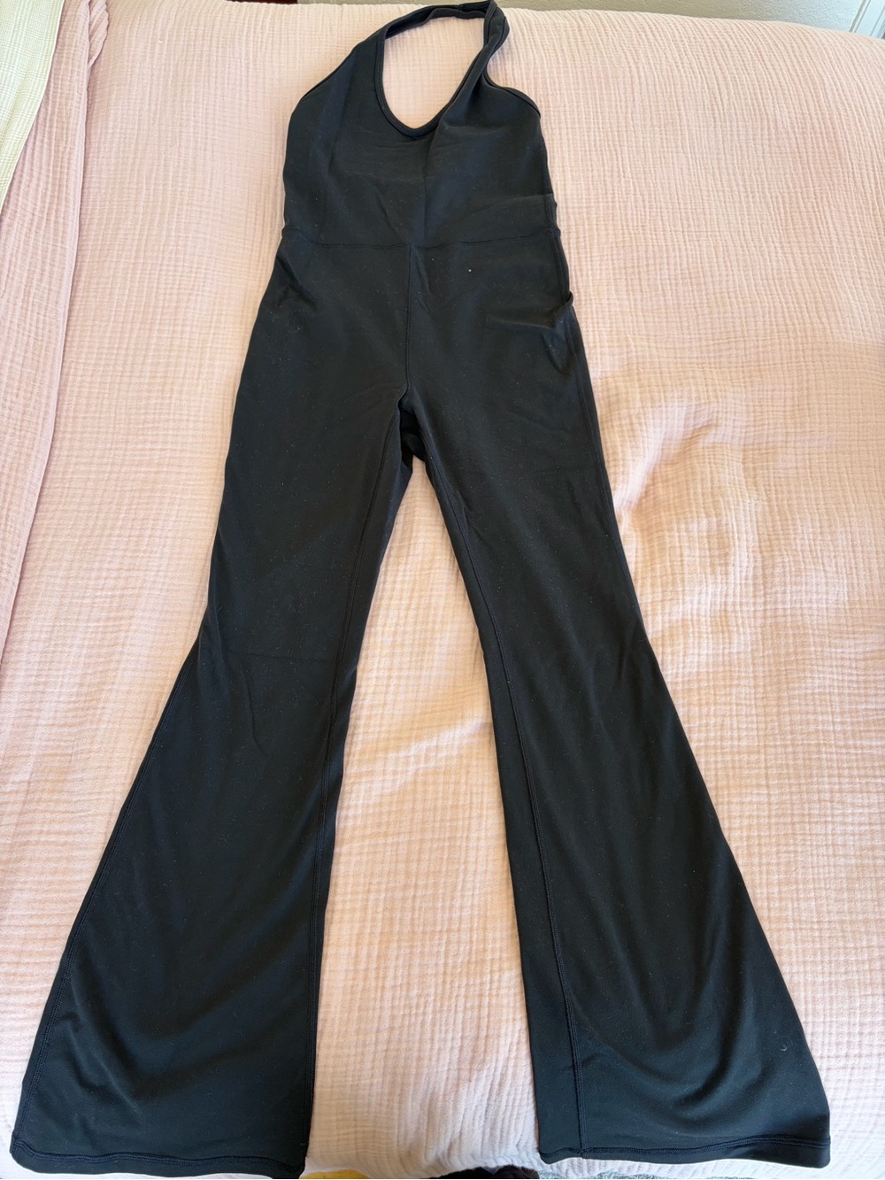 Aritzia - Wilfred Black Halter Jumpsuit